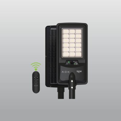 ACK 120W Solar LED Sokak Armatürü